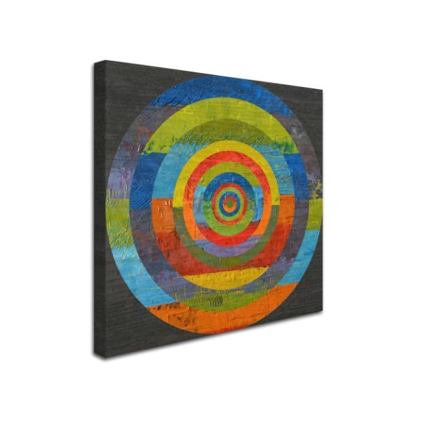 Michelle Calkins 'Full Circle' Canvas Art,14x14